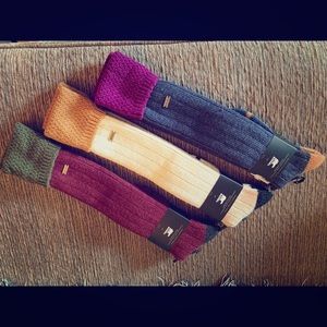 Sorel wool knee high socks - 3 pair